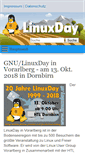 Mobile Screenshot of linuxday.at